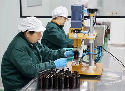 李时珍中医药大健康产业园蕲艾产品生产加工车间