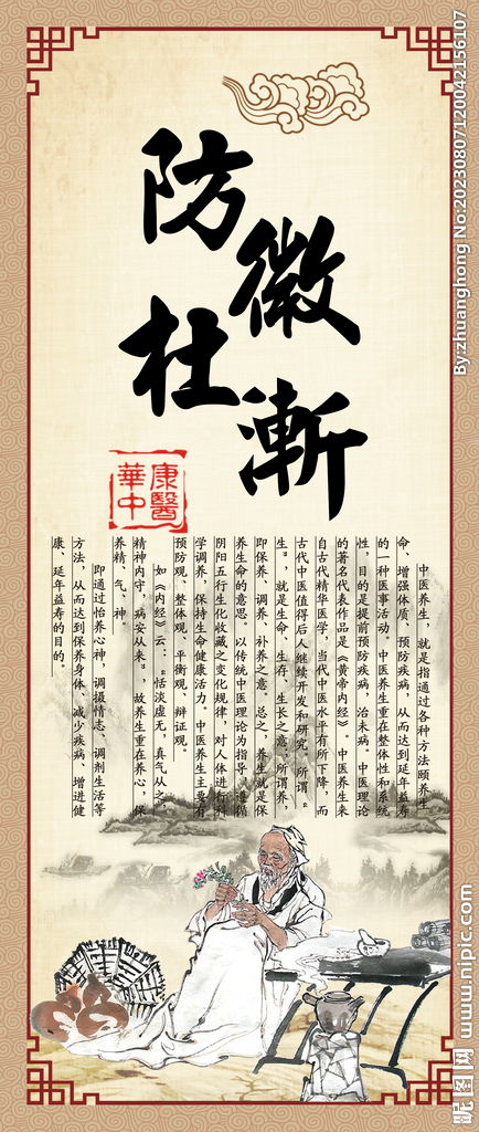 中医文化设计图