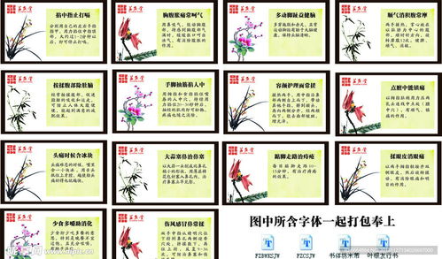 中医养生科普知识设计图