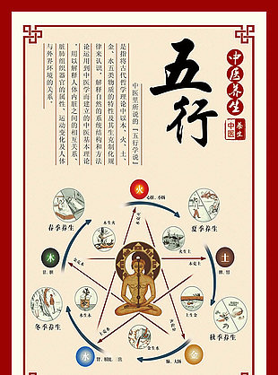五行图解与中医：人体与自然的和谐之道