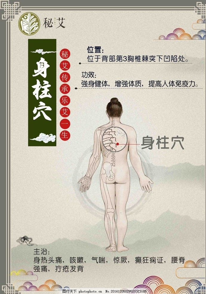身柱穴 中医学中的关键穴位及其应用